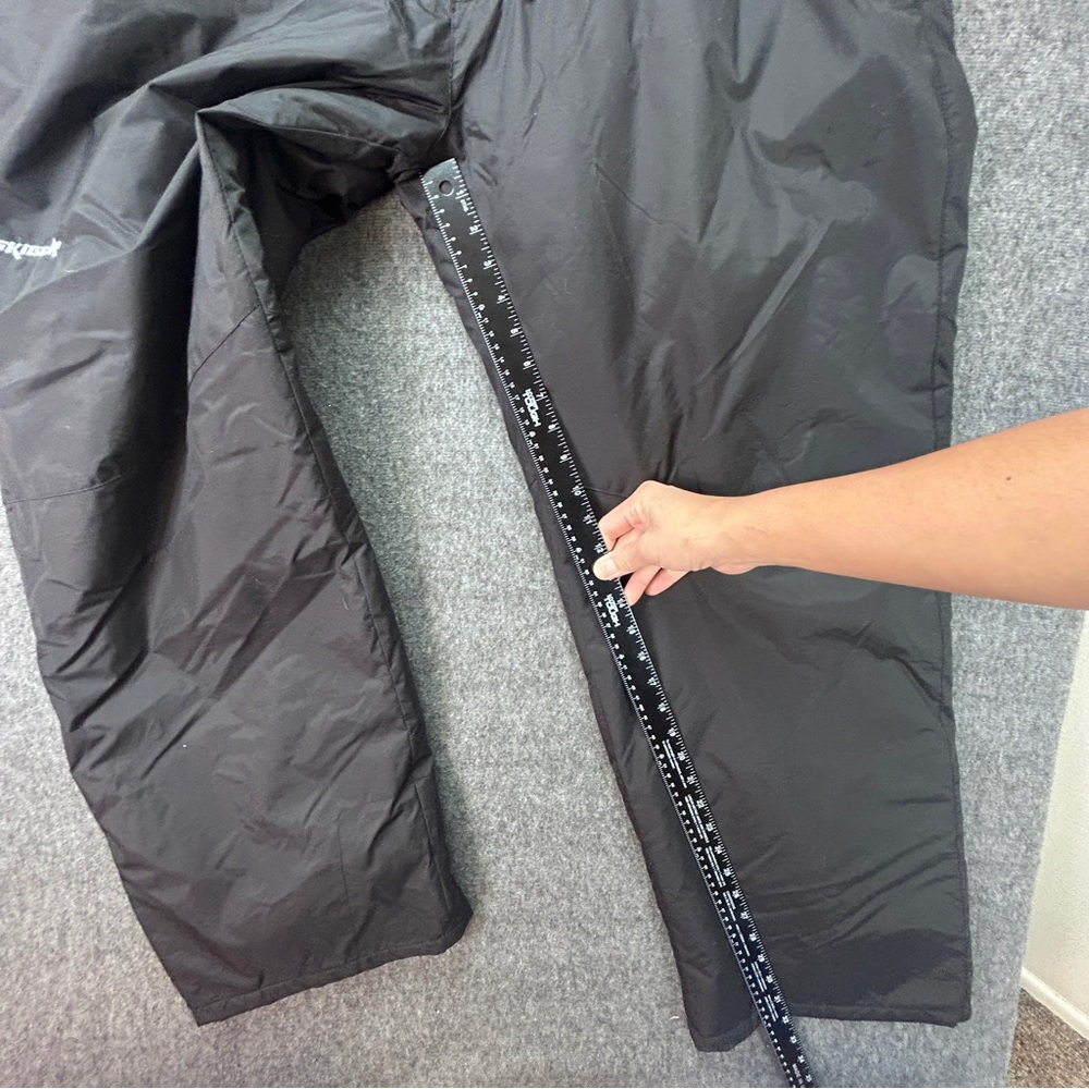 Ski Gear Snow Pants Mens XL Black ThermaTech Insulated Water Resistant Ski - Picture 5 of 16